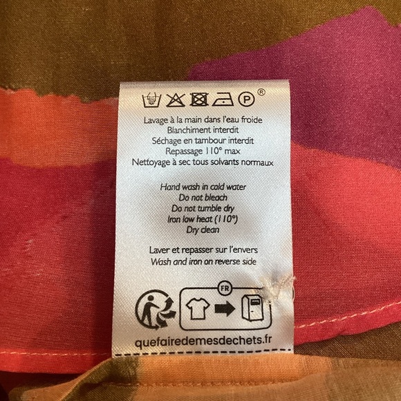 NWT Sezane S Podgurska Made in Portugal Blouse Button Up - Picture 10 of 11